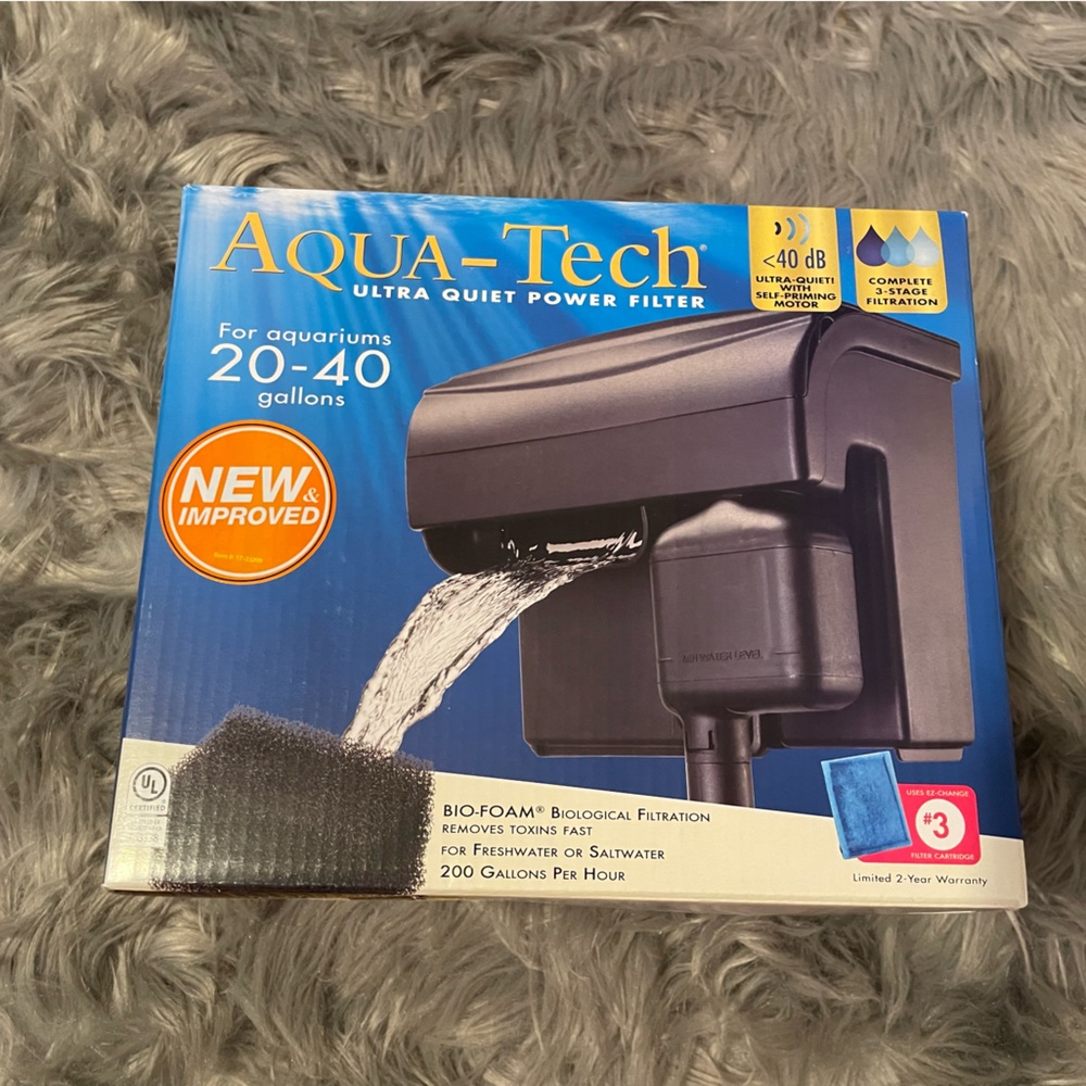 Aqua-Tech Aquarium Filter 20-40 Gal